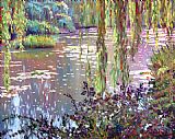 David Lloyd Glover homage to monet painting